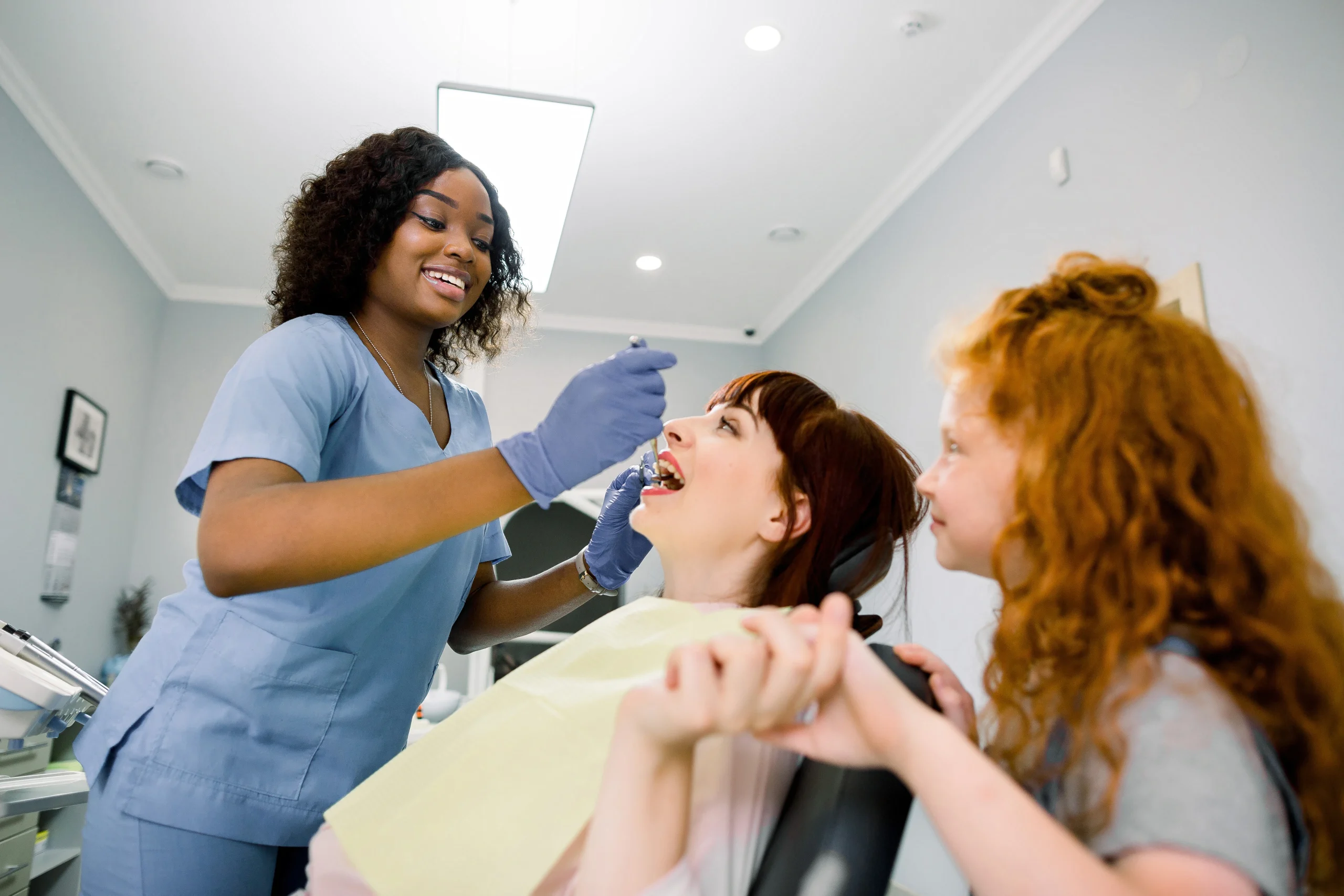 woman dentist for general dentistry